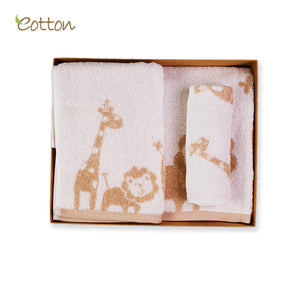 Eotton Organic 3 piece towel set - assorted prints