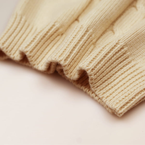 Eotton Organic Baby Toddler Cable Knit Vest