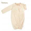 Eotton Organic Unisex long sleeve romper, 1 piece outfit - 3 prints