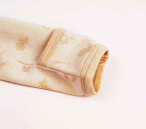 Eotton Organic Baby Long Sleeve Onesie - Jungle Party Print