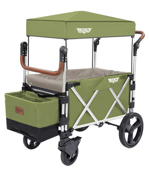 Keenz 7s Strollerwagon - Green