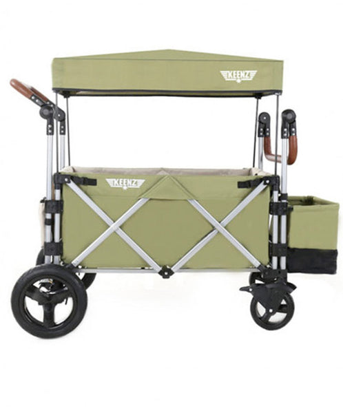 Keenz 7s Strollerwagon - Green
