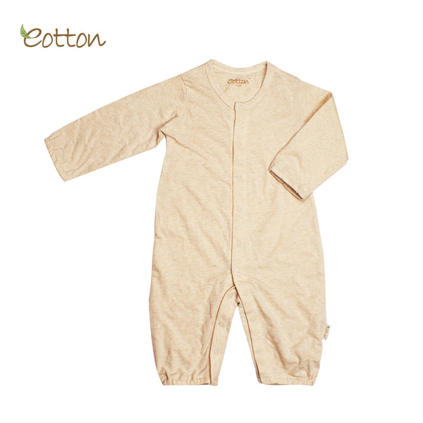 Eotton Organic Unisex long sleeve romper, 1 piece outfit - 3 prints